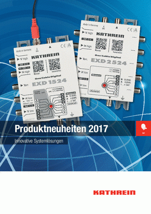 Product news 2017